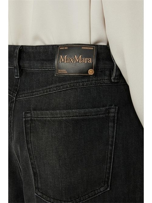 jeans donna lusso denim nero MaxMara S | LUSSO001